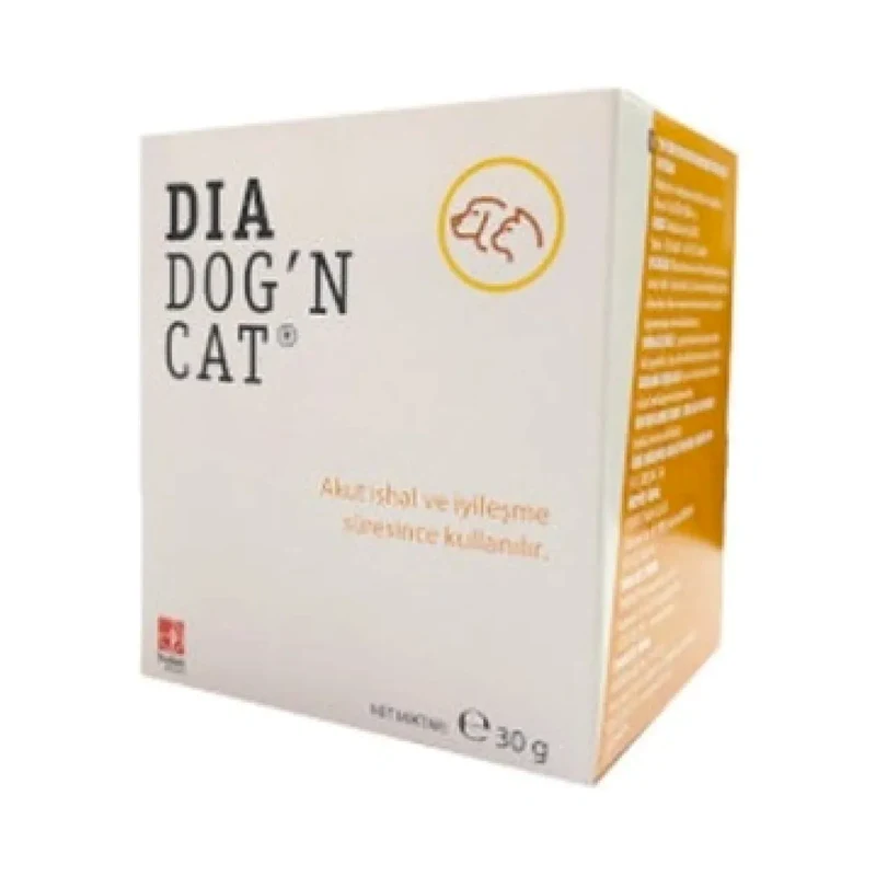 Dia Dog N Cat Kedi & Köpek İshal Tozu – Sindirim Destekleyici 10 Saşe