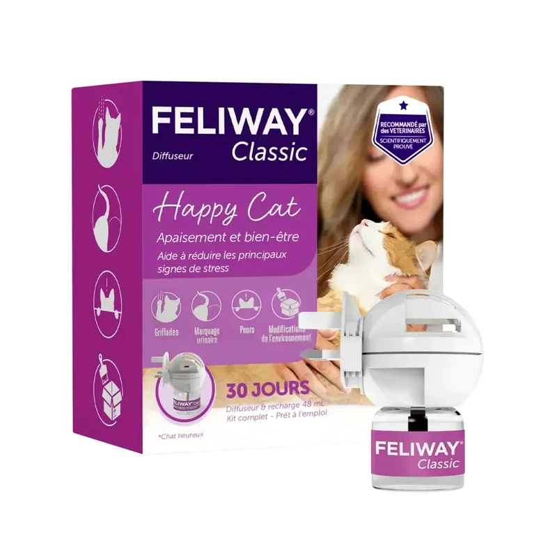 FELIWAY Classic Happy Cat Difüzör Başlangıç Seti