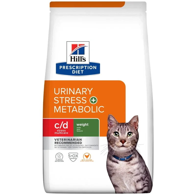Hill's c/d Multicare Stress + Metabolic Kedi Maması 3 Kg