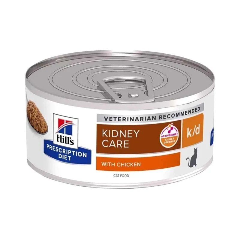 Hill's PRESCRIPTION DIET k/d Konserve Kedi Maması  156 Gr