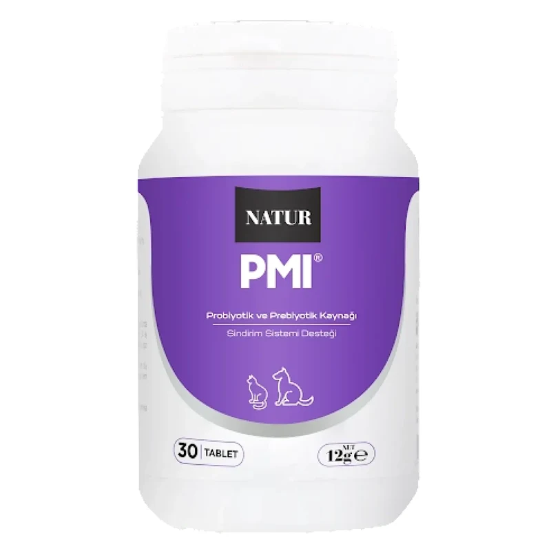 Natur PMI Prebiyotik Kedi ve Köpek Besin Takviyesi 30 Tablet