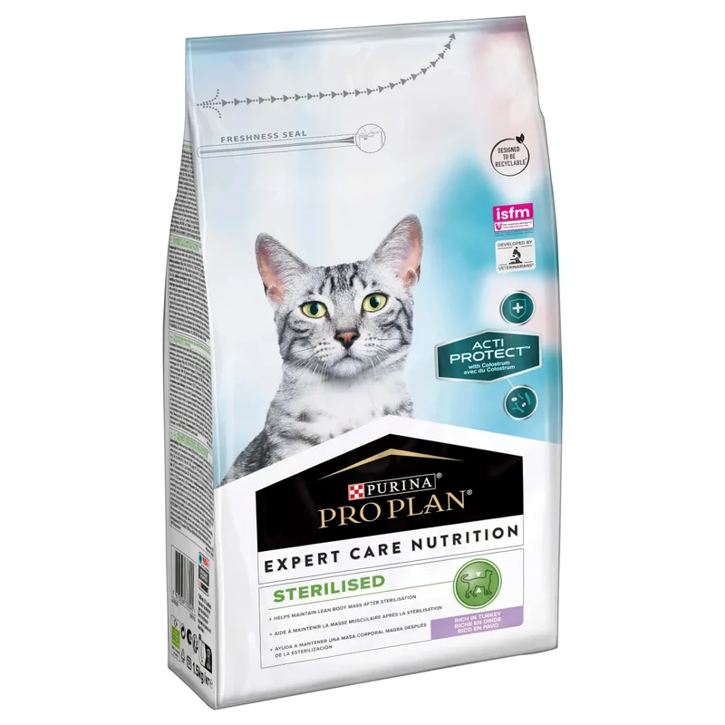 Proplan Actiprotect Sterilised Kısır Kedi Maması Hindili 1,5 Kg