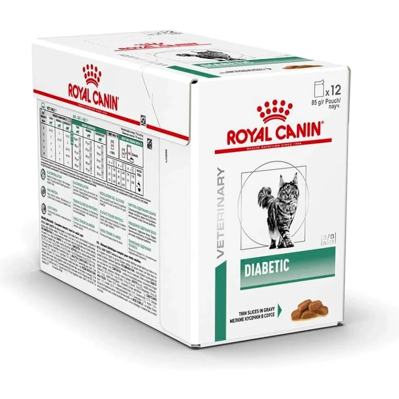 Royal Canin Diabetic Yaş Kedi Maması 12x85 Gr