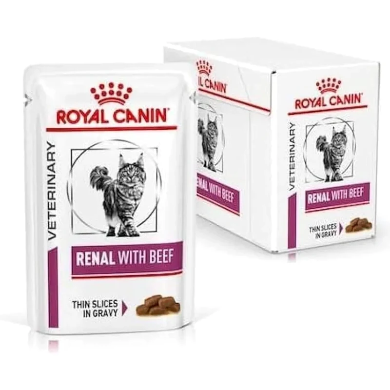 Royal Canin Renal Beef Yaş Kedi Maması 12x85 Gr