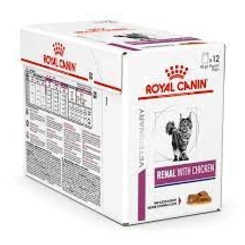 Royal Canin Renal Chicken Yaş Kedi Maması 12x85 Gr