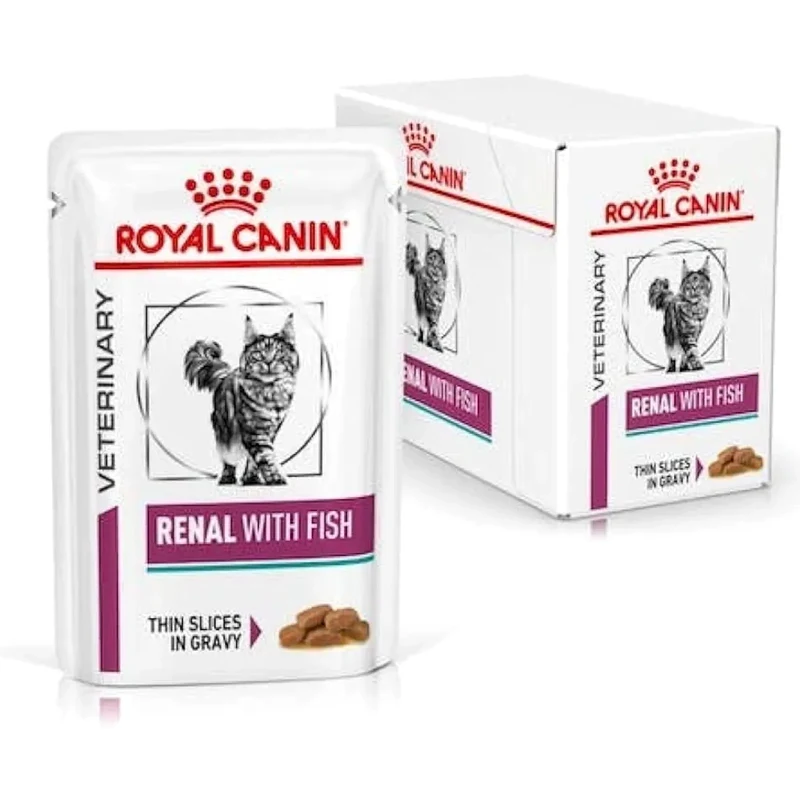 Royal Canin Renal Fish Yaş Kedi Maması 12x85 Gr