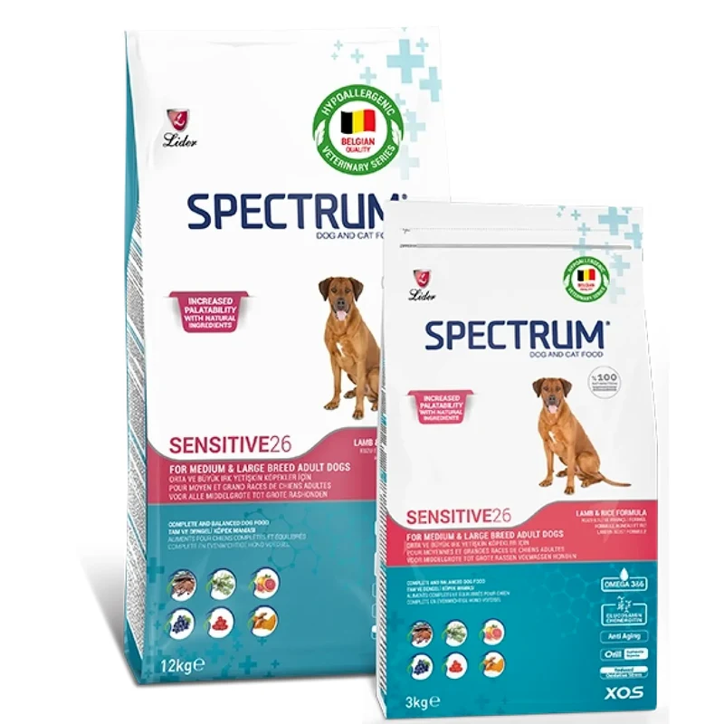 Spectrum Sensitive 26 Köpek Maması 12 Kg