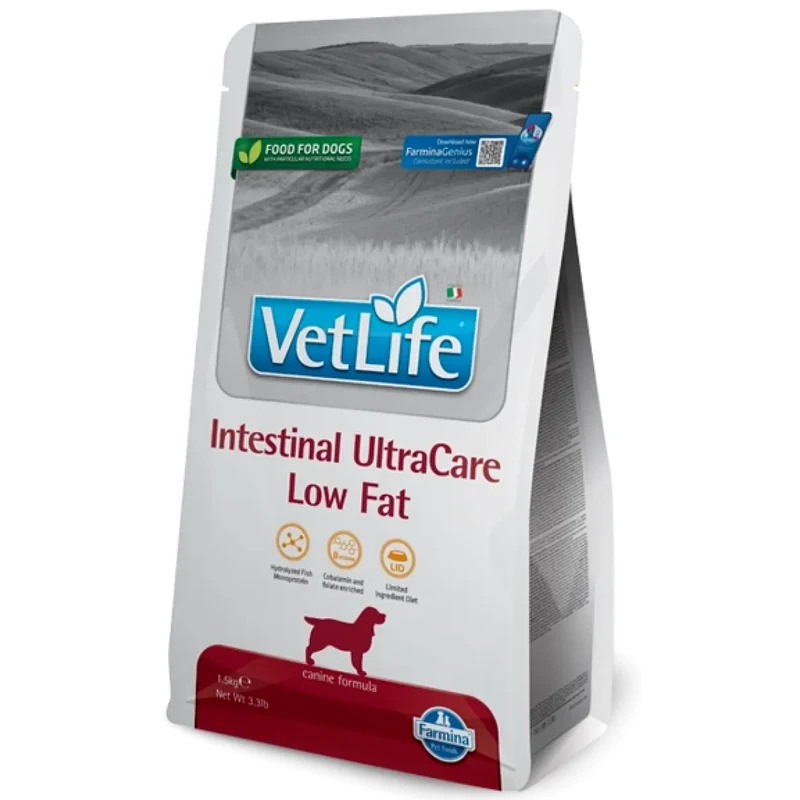 Vet Life Intestinal UltraCare Low Fat Köpek Maması 1.5 Kg