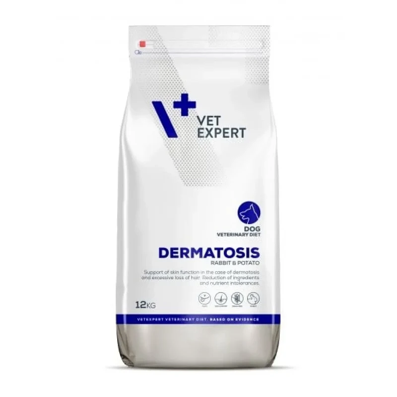 VetExpert Dermatosis Rabbit&Potato Köpek Maması 12 Kg