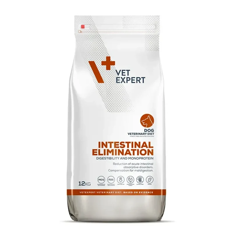 VetExpert Intestinal Elimination Gastrointestinal Köpek Maması 12 Kg
