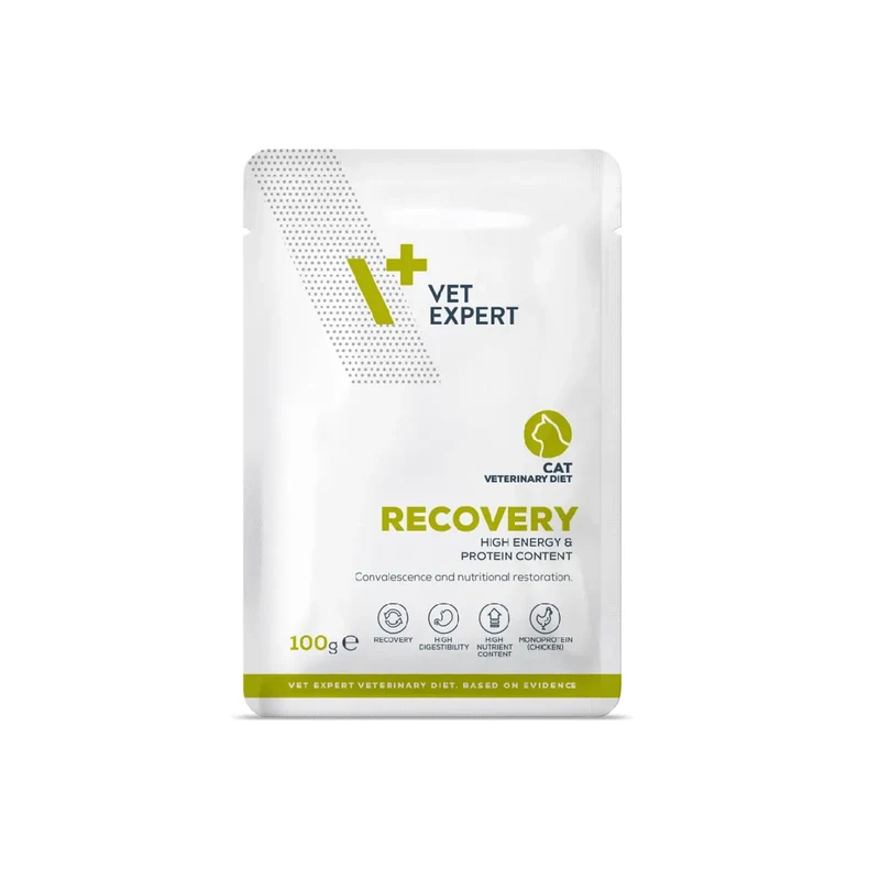VetExpert Recovery Cat 100 Gr Pouch Yaş Kedi Maması 12 adet