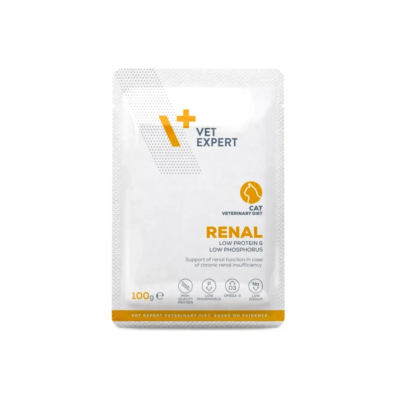 VetExpert Renal cat 100g pouch Yaş Kedi Maması 12 adet