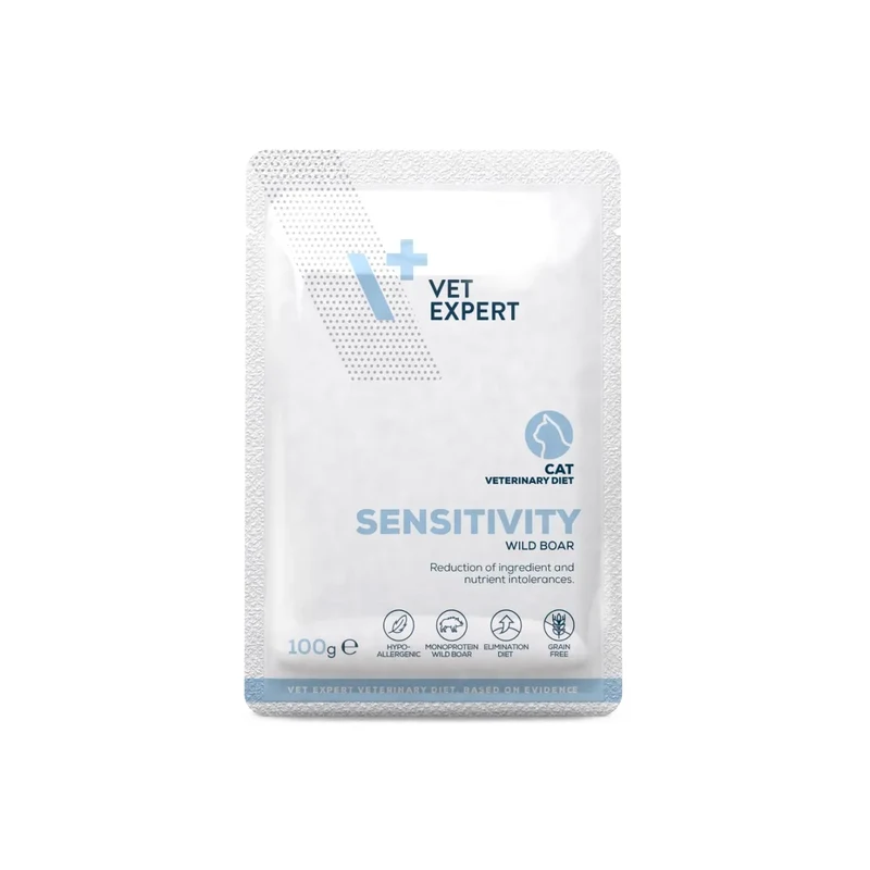 VetExpert Sensitivity cat 100g pouch Yaş Kedi Maması 12 Adet