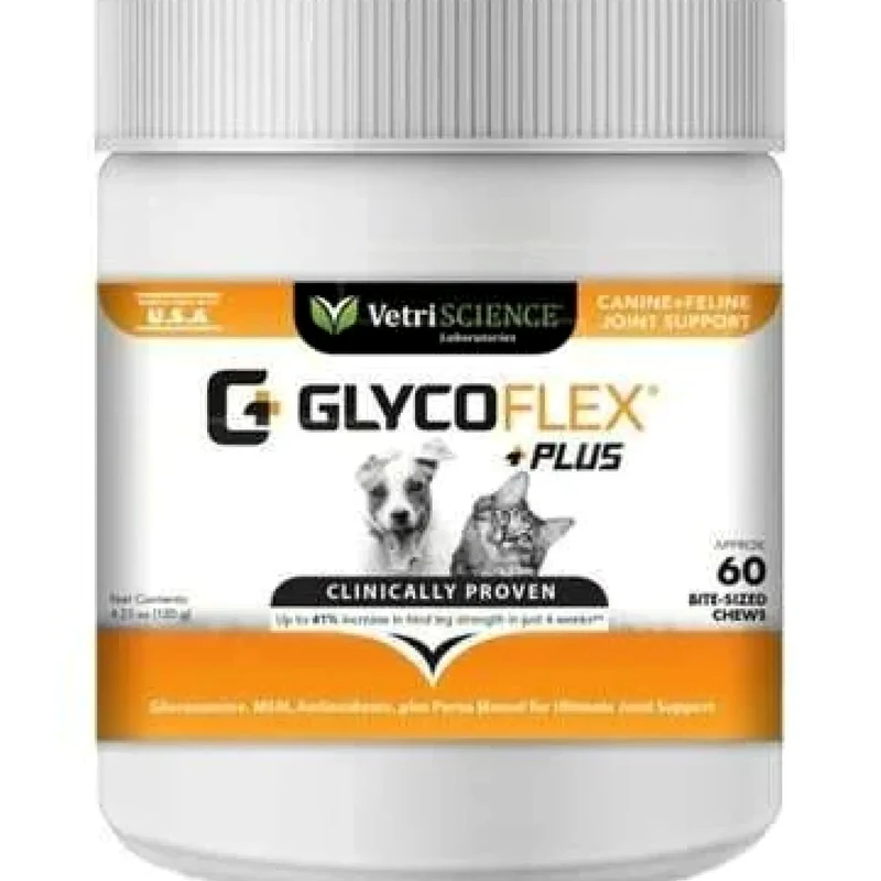Vetri Science Glycoflex Plus Small Küçük Irk Köpek ve Kedi Eklem Destekleyici 60 Çiğnenebilir Tablet