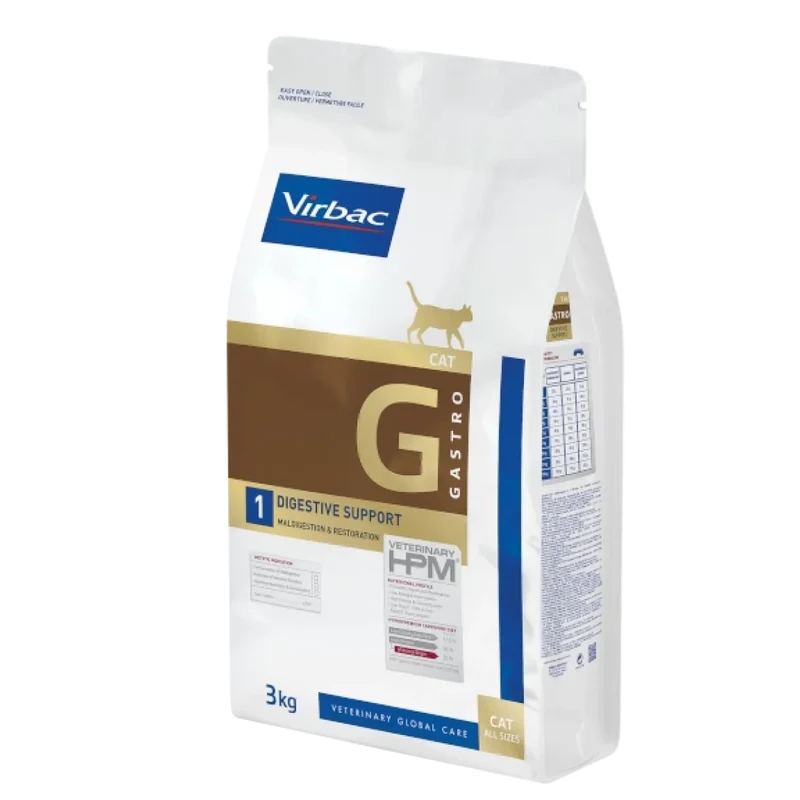 Virbac G 1 Digestive Support Cat Gastrointertinal Kedi Maması G1 3 kg