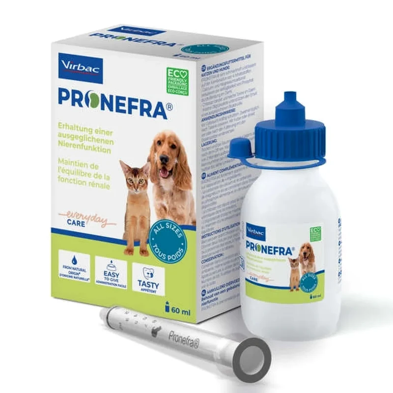 Virbac Pronefra 60 ml oral süspansiyon (Böbrek Sağlığı)
