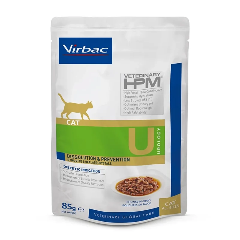 Virbac U Cat Urology Üriner Sistem Desteği Yaş Kedi Maması 85 gr