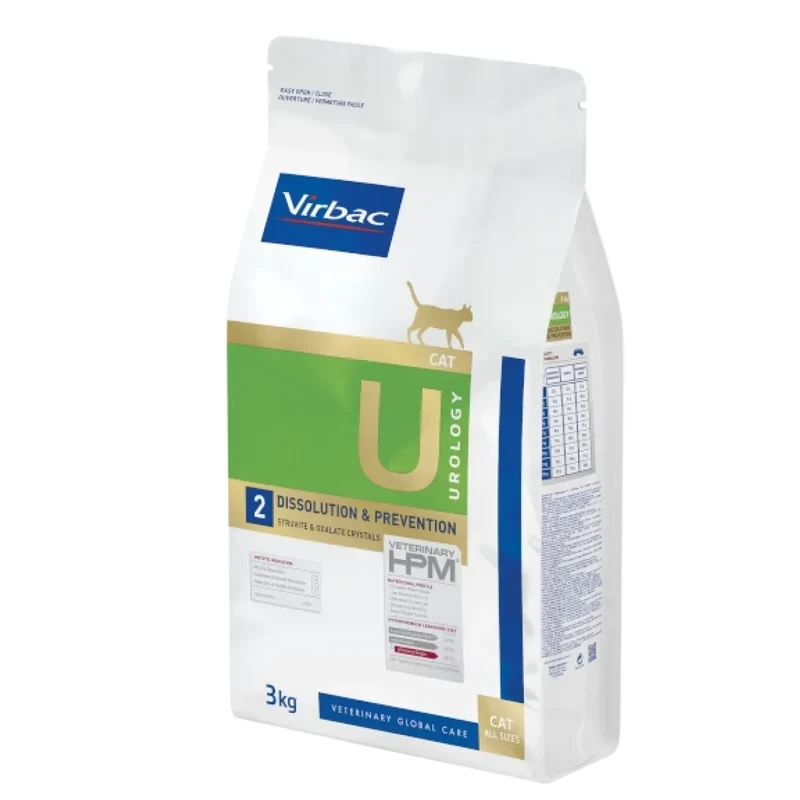 Virbac U2 Urology (Dissolution & Prevention) Uriner Kedi Maması 3 Kg
