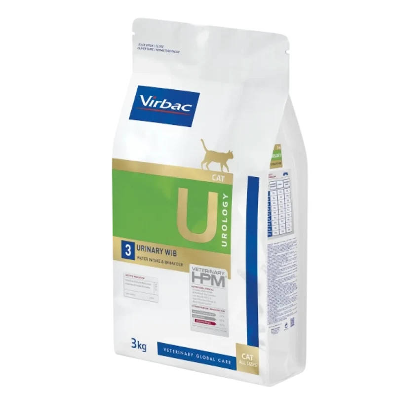 Virbac U3 Urology WIB (Water İntake & Behavior) Uriner Kedi Maması 1,5 Kg