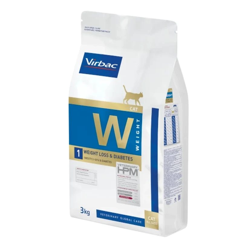 Virbac W1 Weight Loss & Diabetes Obesity Kedi Maması 3 Kg