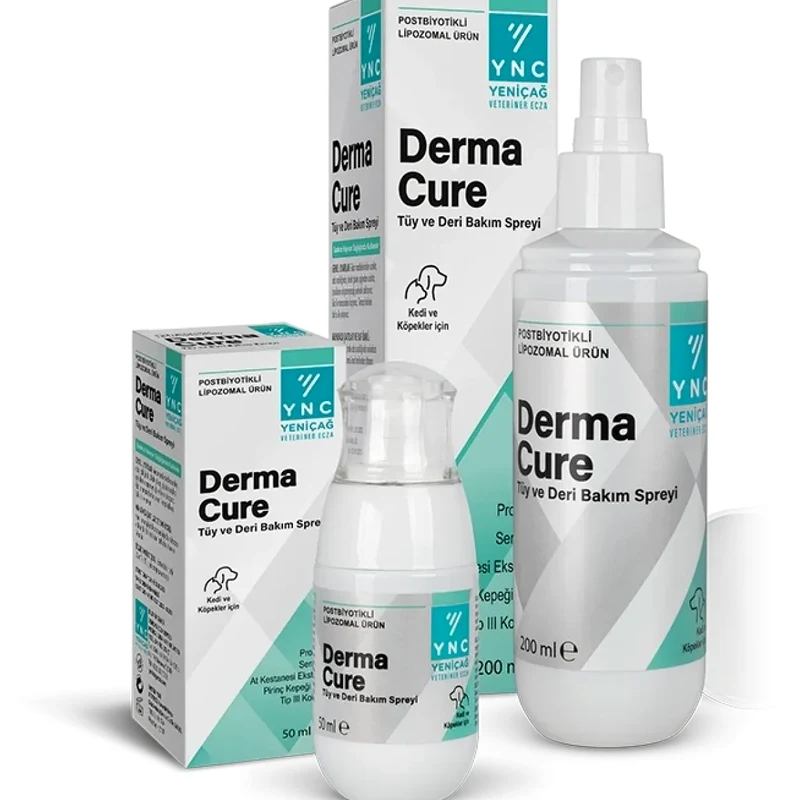 YNC DERMA CURE Tüy ve Deri Bakım Spreyi 200 Ml