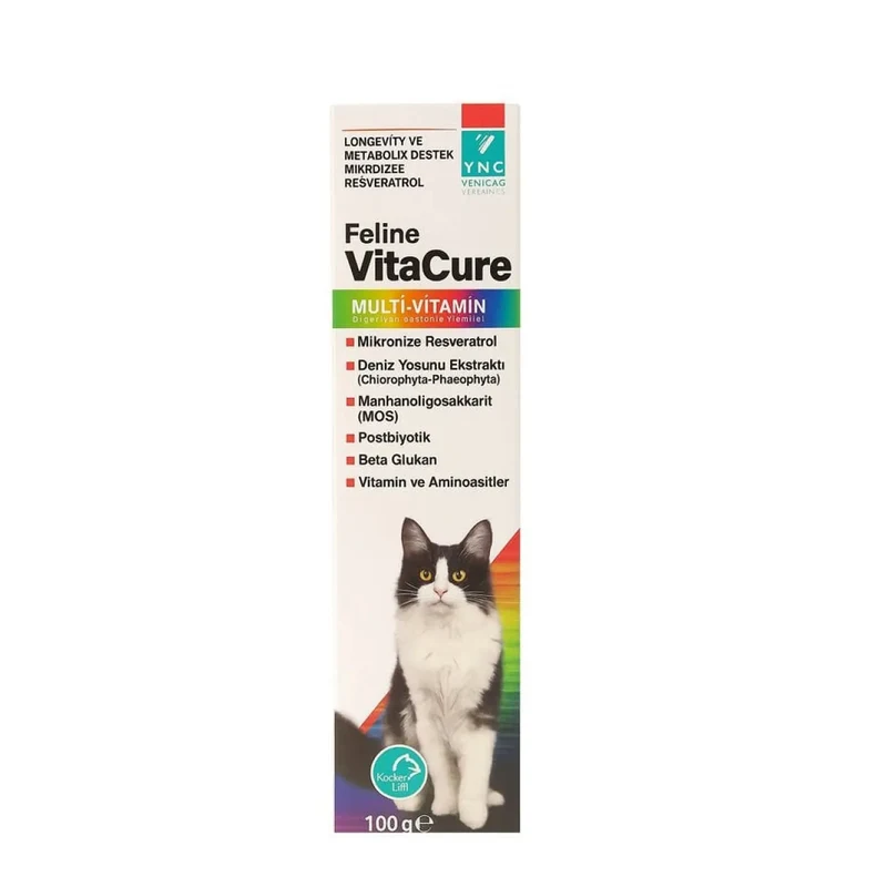 YNC Feline VitaCure Kedi Multi vitamin Pasta 100g