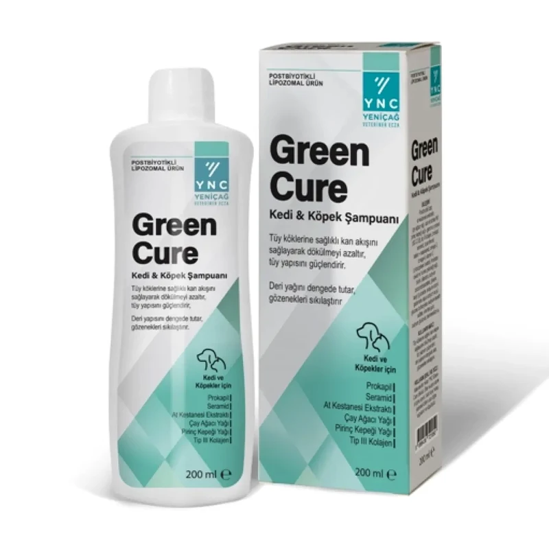 YNC GREEN CURE Tüy ve Deri Bakım Şampuanı